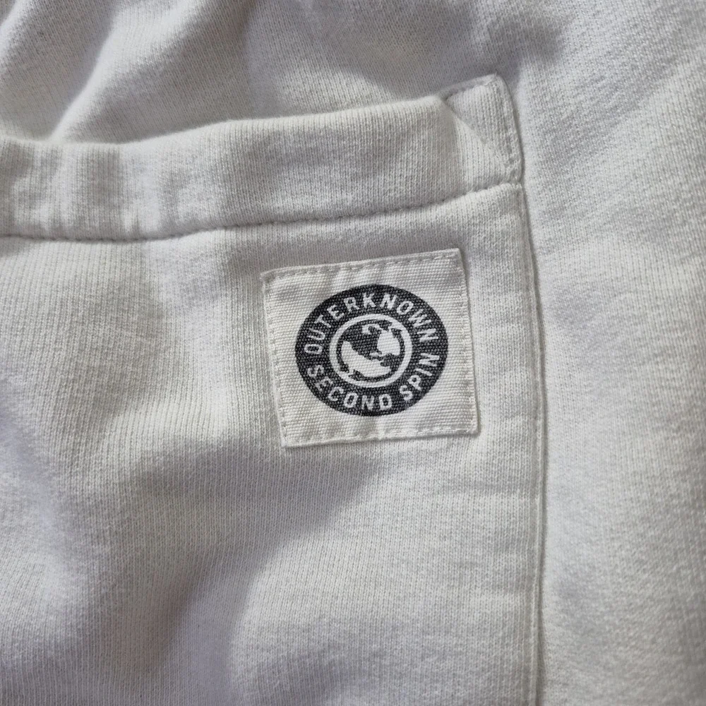 Outerknown Second Spin Sweatpants Mens XL White Heavyweight Athleisure Gym Run